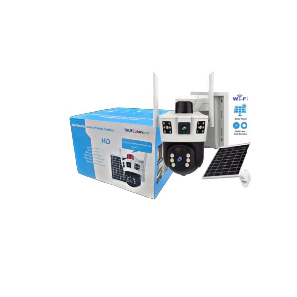 Solar Security PTZ 3 Outdoor Lens Solar power Camera