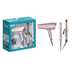 مجموعة تصفيف شعر 3 في 1