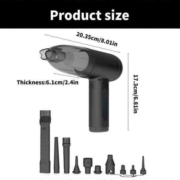 مكنسة كهربائية لاسلكية للسيارة 75 واط