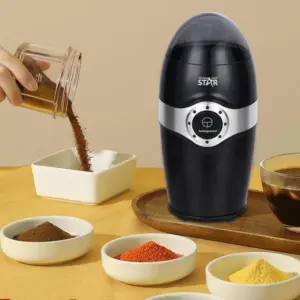 مطحنة قهوة وينينج ستار سوداء