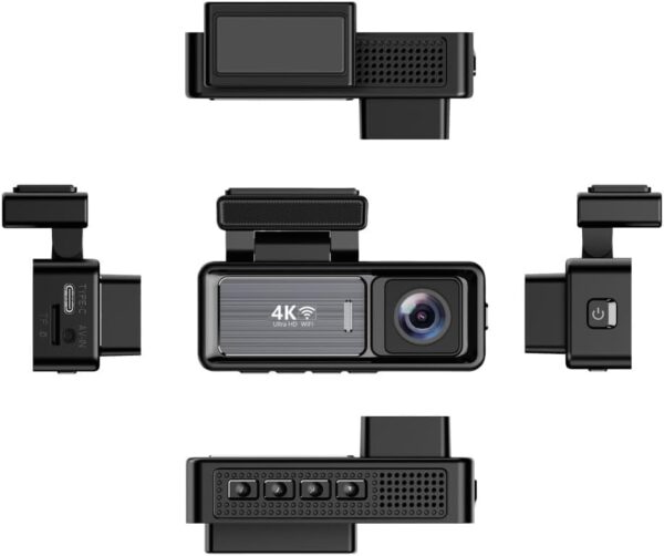 كاميرا داش كام فائقة الوضوح بدقة 4K