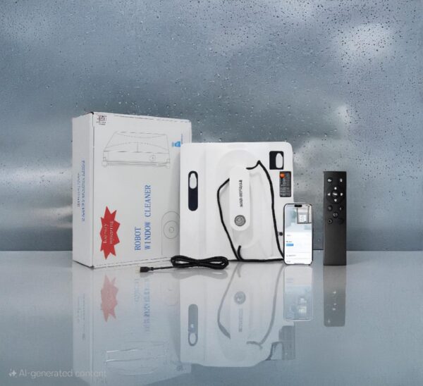 روبوت تنظيف النوافذ بالرش ثنائي الاتجاه