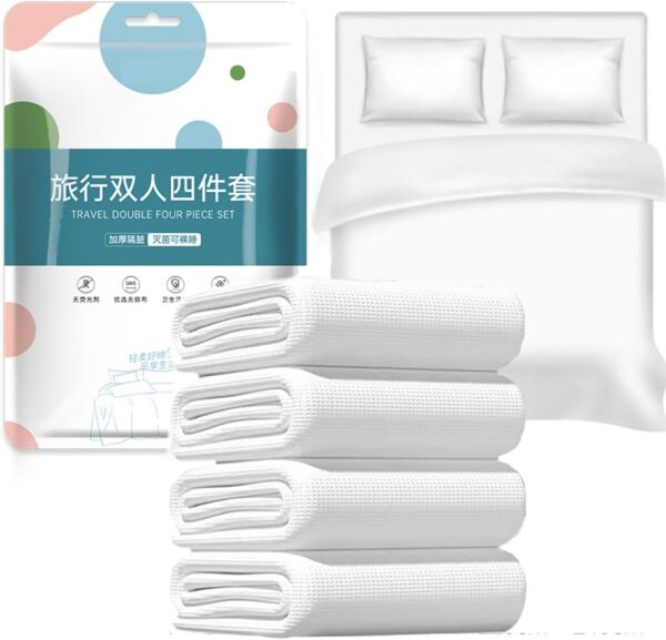 ترافل طقم سفر مزدوج أربع قطع