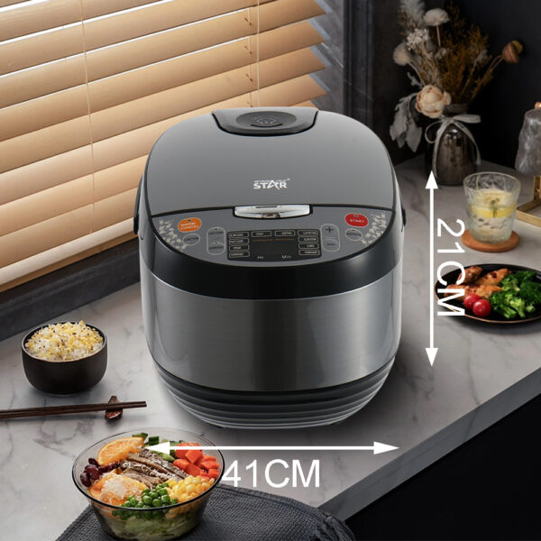 طنجرة أرز كهربائية سعة 2.2 لتر