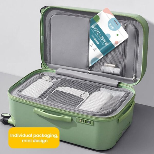 ترافل طقم سفر مزدوج أربع قطع