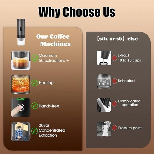 ماكينة إسبريسو 3 في 1 رمادي