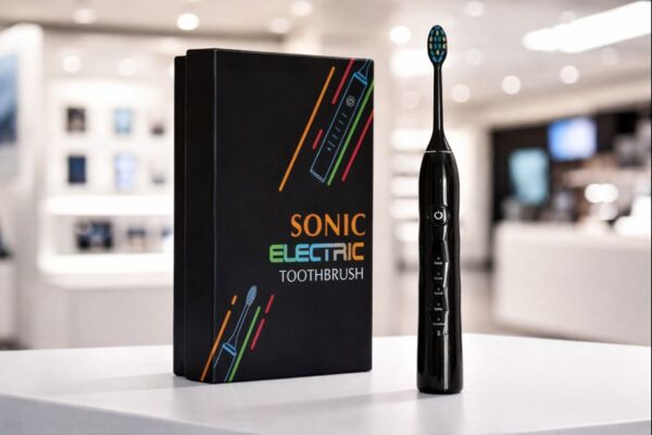FDA Sonic Electric Toothbrush Black