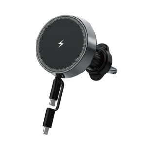 شاحن سيارة لاسلكي 2 في 1