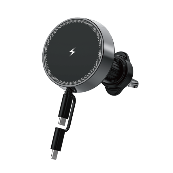 شاحن سيارة لاسلكي 2 في 1