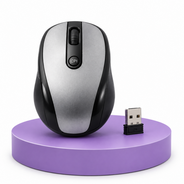 JET 3100 Wireless Mouse 2.4GHZ Silver