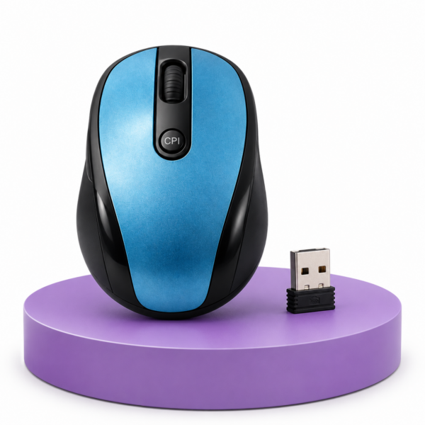 JET 3100 Wireless Mouse 2.4GHZ Sky Blue
