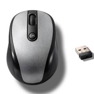 فأرة JET 3100 اللاسلكية 2.4 جيجاهرتز فضية