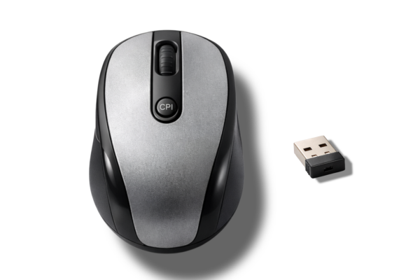 فأرة JET 3100 اللاسلكية 2.4 جيجاهرتز فضية