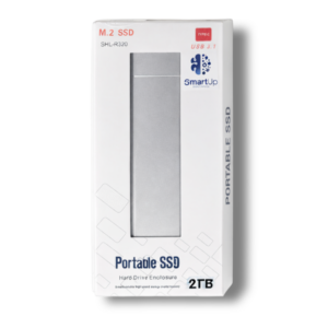 SSD محمول 2 تيرابايت (فضي)