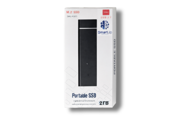 SSD محمول 2 تيرابايت (أسود)