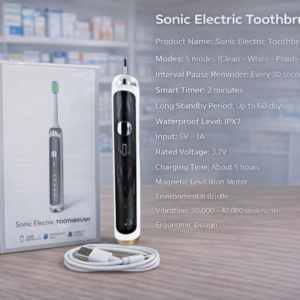 سونيك  فرشاة أسنان كهربائية 3.7 فولت (أبيض)