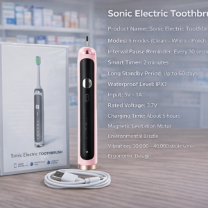 Picsart_26-02-03_19-09-27-339 سونيك فرشاة أسنان كهربائية 3.7 فولت (وردي)