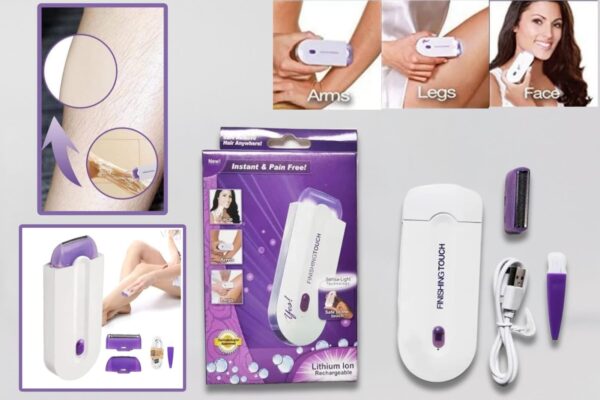 جهاز إزالة الشعر ببطارية ليثيوم أيون من Finishing Touch