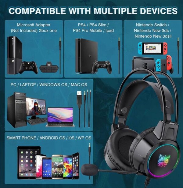 سماعة الألعاب الاحترافية أونيكوما X15 برو