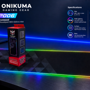 أونيكوما لوحة ماوس MP006 RGB