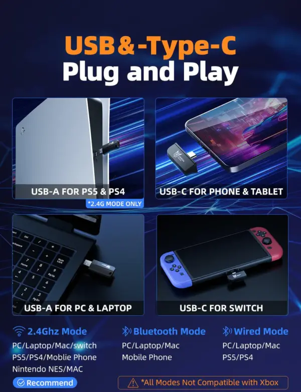 أونيكوما سماعة الألعاب اللاسلكية جى تي 806