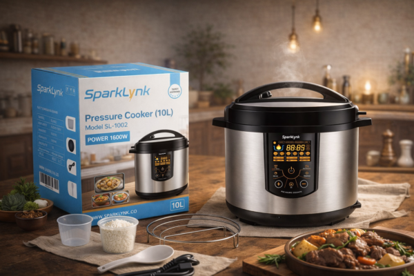 Pressure Cooker 10L SPARKLYNK – Model SL-1002 – 1600W