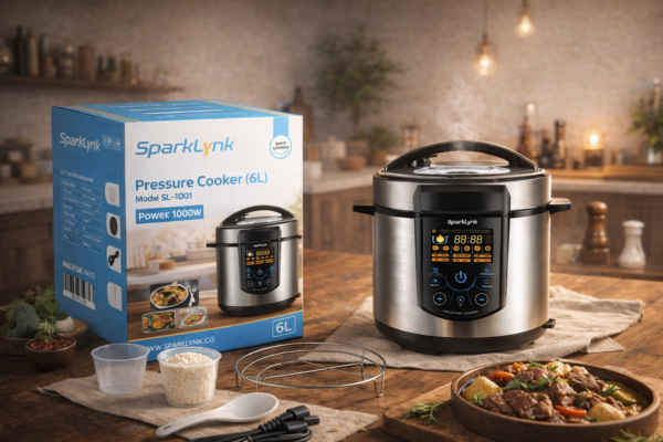 7081c932-7a29-4631-b036-30dd42b95289 قدر ضغط 6 لتر سباركلينك – موديل SL-1001 بقوه 1000 واط