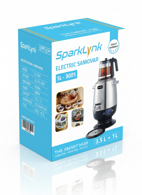 Gemini_Generated_Image_85o2in85o2in85o2 سخان كهربائي 3.5 لتر + 1 لتر SPARKLYNK – موديل SL-3001 بقوه 2000 واط