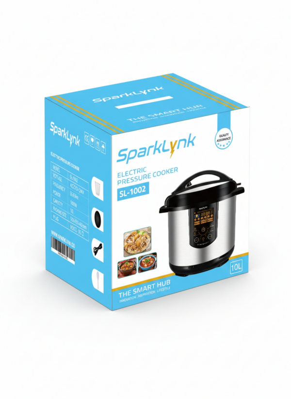 Pressure Cooker 10L SPARKLYNK – Model SL-1002 – 1600W