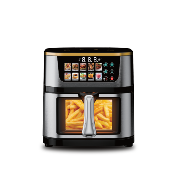 مقلاة هوائية بشاشة تعمل باللمس سعة 10 لتر SPARKLYNK – موديل SL-1201 بقوه 1400 واط