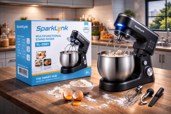 file_0000000099ec72468fc499285976edce خلاط كهربائي متعدد الوظائف 6 لتر سباركلينك – موديل SL-2001 بقوه 1400 واط
