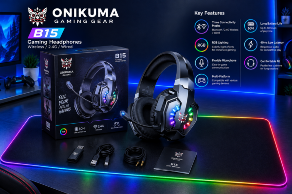 file_00000000067081fd92f5ee6d3ef55ea6 سماعة الألعاب Onikuma B15 RGB بثلاثة أوضاع اتصال مع ميكروفون (لون أسود)